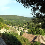 Vue de La Roque sur Cèze