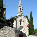 L'église de La Roque sur Cèze